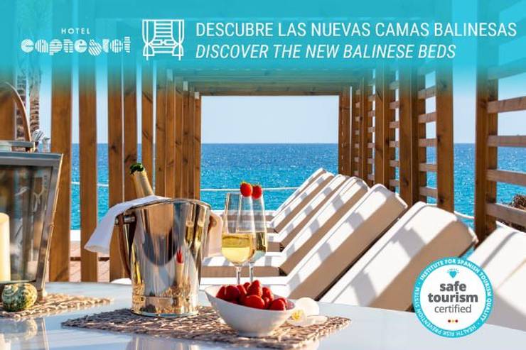 Upptäck de nya balineska sängen Hotell Cap Negret Altea, Alicante
